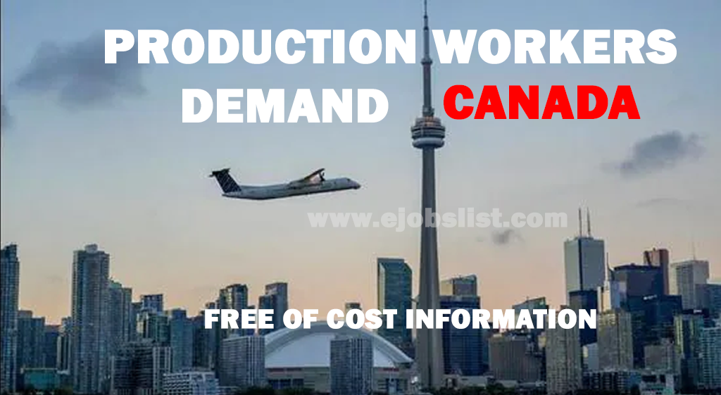 You are currently viewing Vacancy in Canada – Production Workers